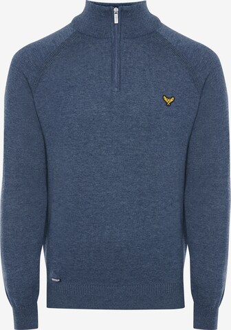 Threadbare Pullover 'Lawson' in Blau: predná strana