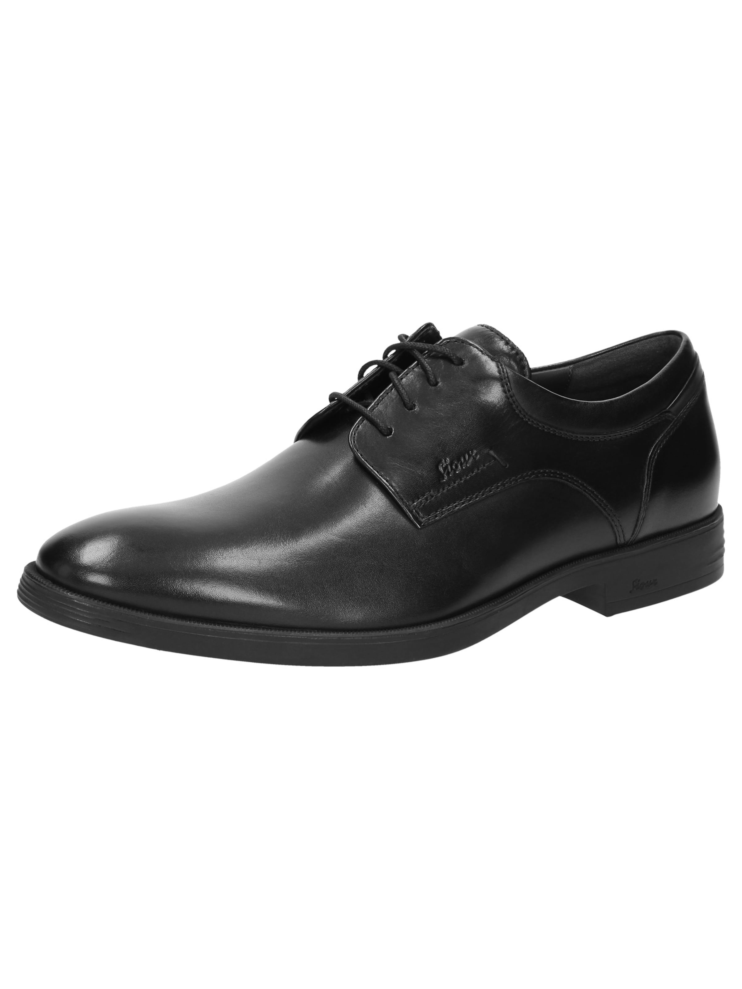 SIOUX Lace-up shoe 'Foriolo-707-H' in Black: front