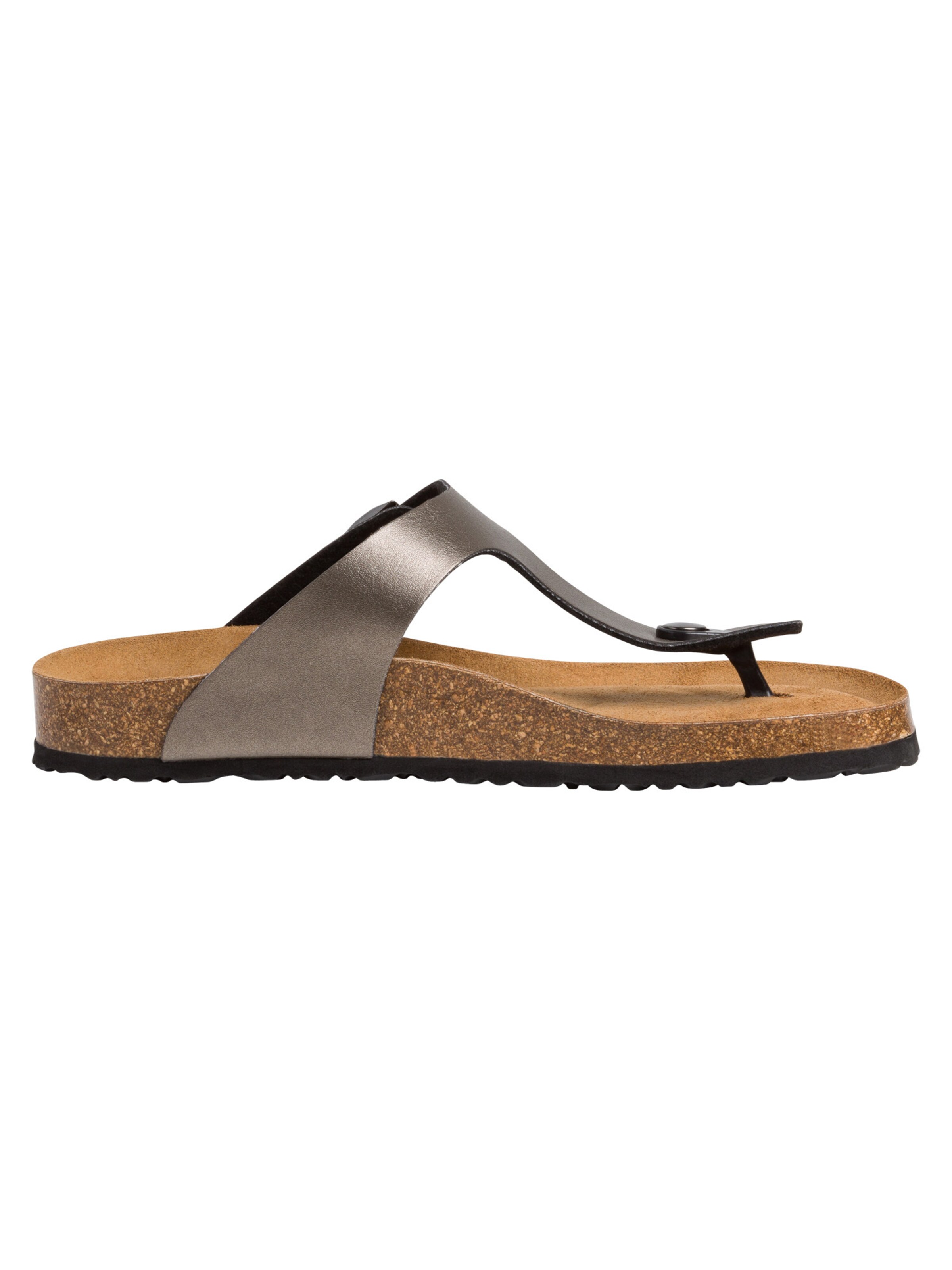 Tamaris T-bar sandals in Grey