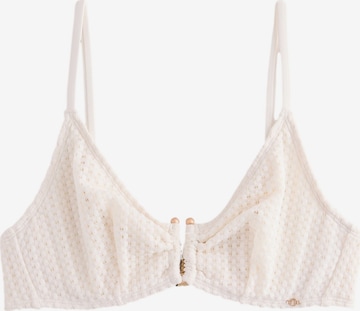 NextTrokutasti Bikini gornji dio - bež boja: prednji dio