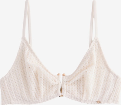 Bikinio viršutinė dalis iš Next, spalva – gelsvai pilka spalva, Prekių apžvalga