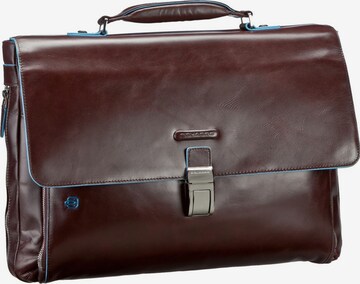 Piquadro Document Bag in Brown: front