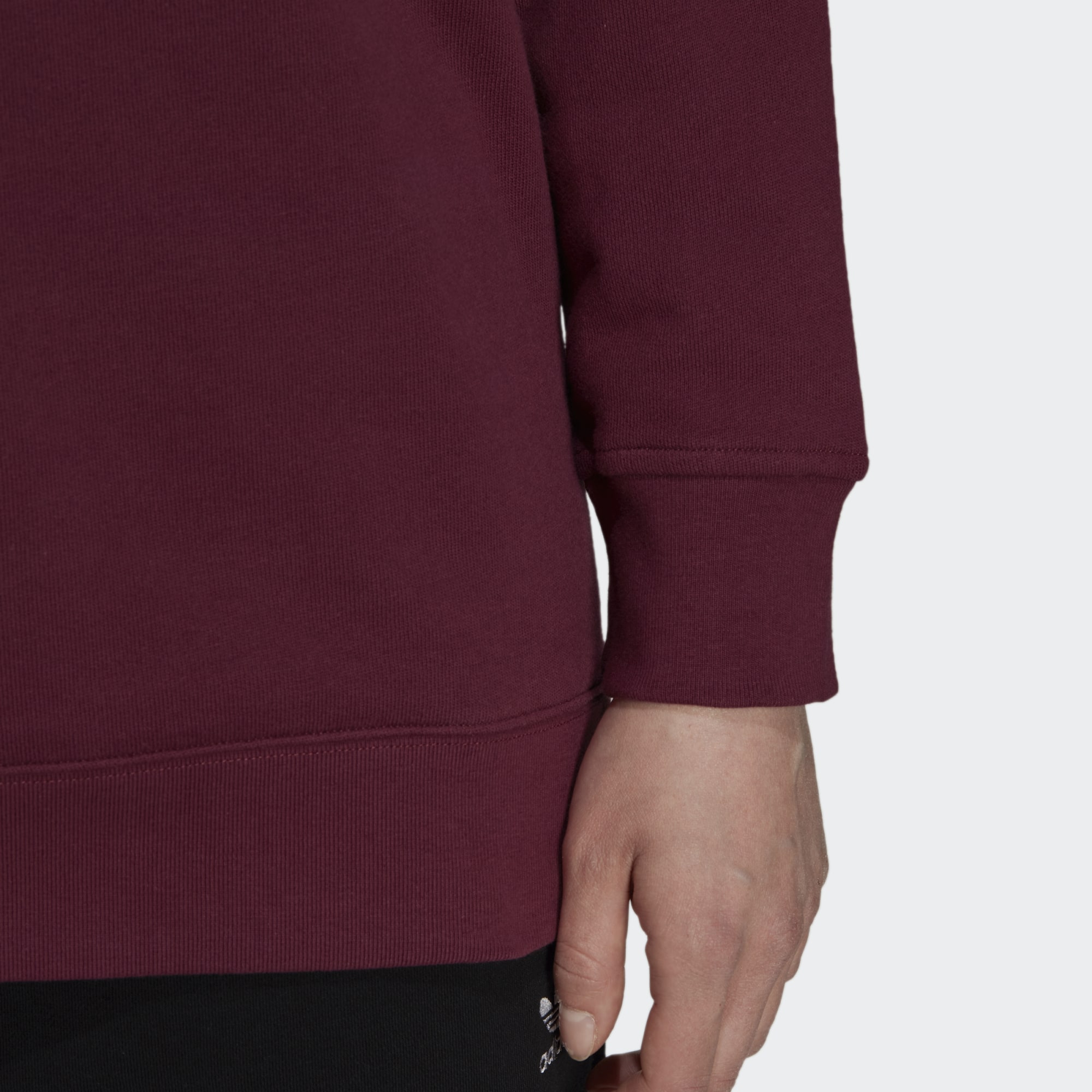 ADIDAS ORIGINALS Sweatshirt in Dunkelrot ADIDAS ORIGINALS Sweatshirt in Dunkelrot