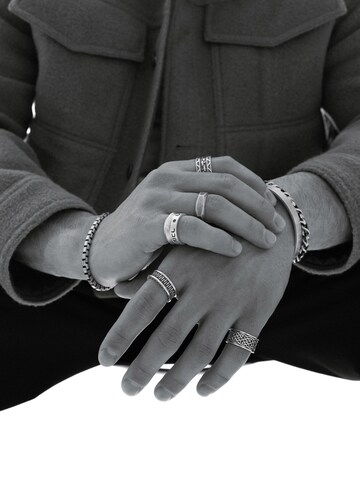 REYTEL - Anillo 'EVERYTHING FADES AWAY. AND THIS TOO WILL PASS' en plata