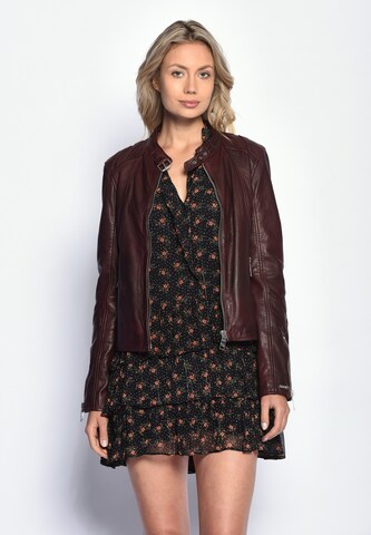 Maze Between-season jacket 'Lindsay' in Red: front
