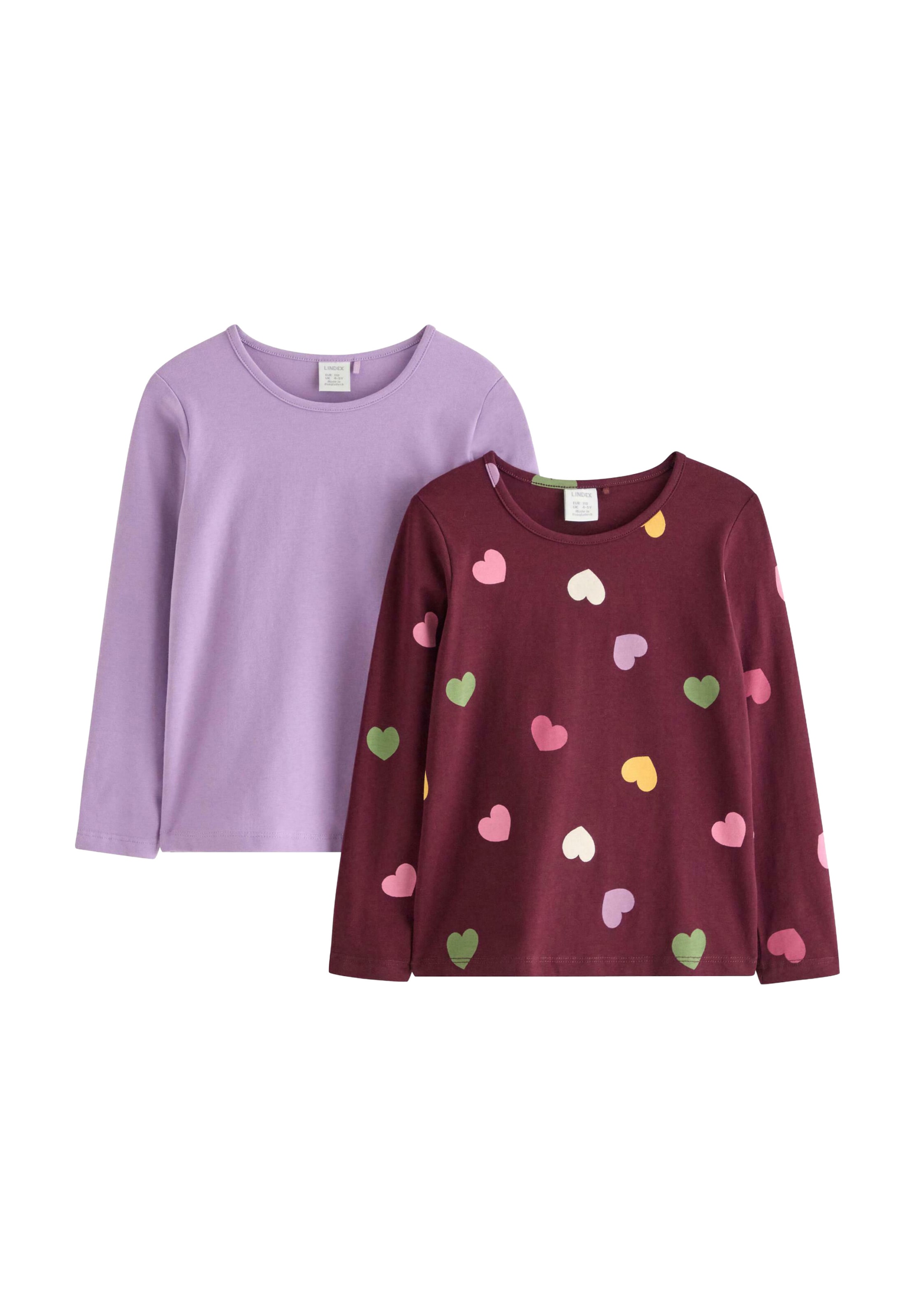 Lindex - Camiseta en lila: frente