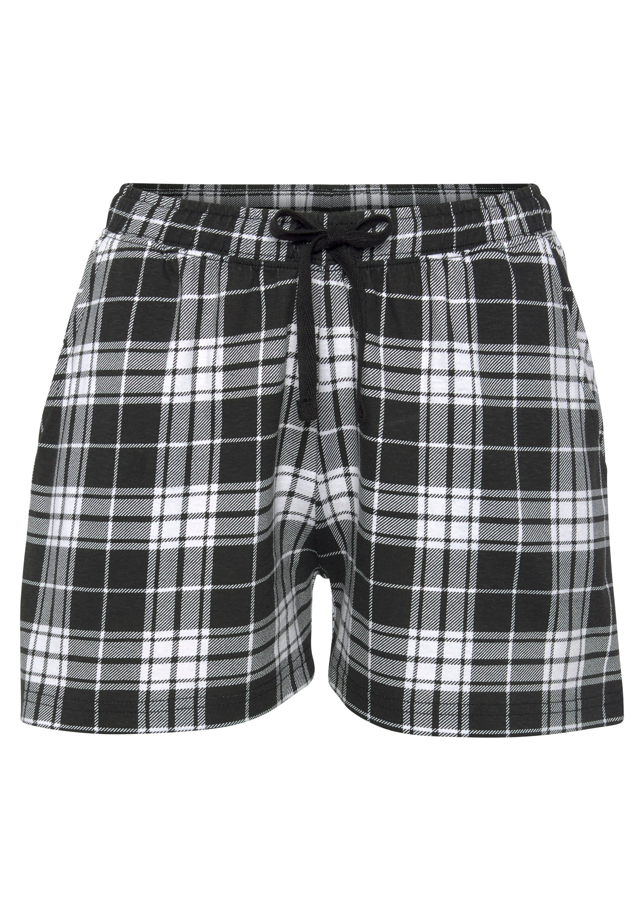 VIVANCE Pyjamabroek in Zwart: voorkant