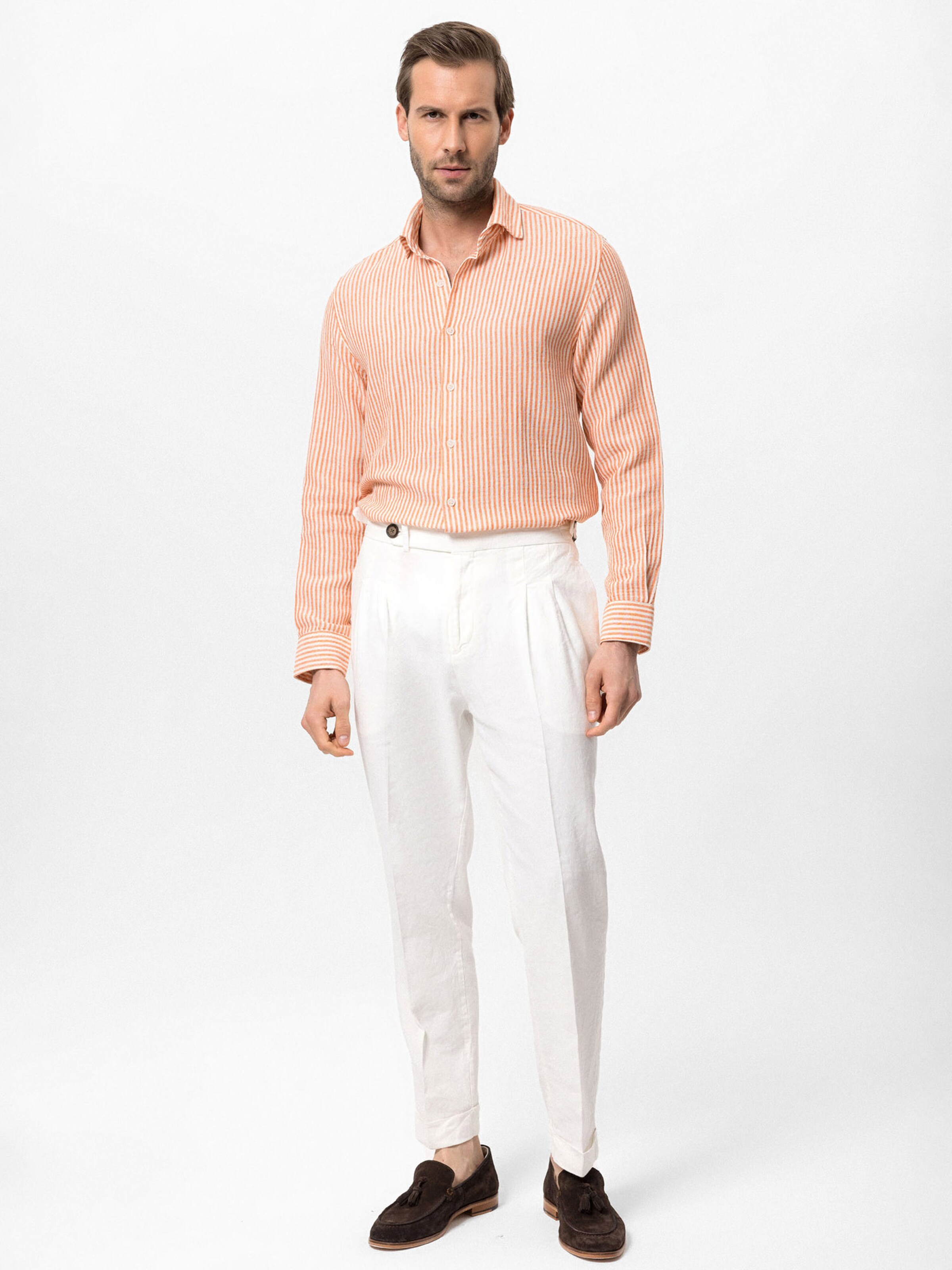 Antioch Средняя посадка Рубашка в Оранжевый