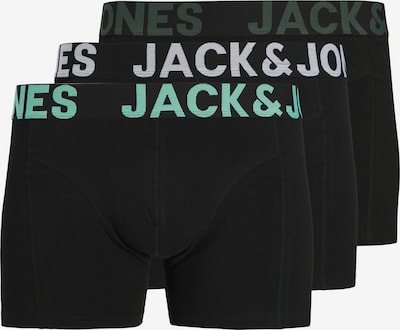 JACK & JONES Bokserishortsit 'JACELIAS' värissä tummanvihreä / musta / valkoinen, Tuotenäkymä
