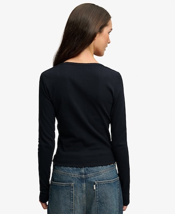 Cardigan 'Athletic Essential' Superdry & Co en bleu