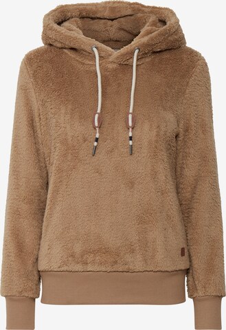 Oxmo Sweatshirt 'ANNIKEN' in Bruin: voorkant