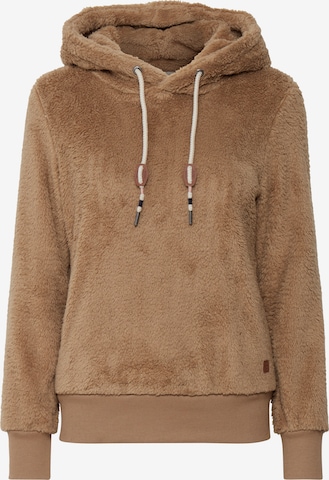 Oxmo Sweater 'ANNIKEN' in Brown: front