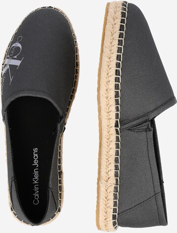 Calvin Klein Jeans Espadryle w kolorze czarny