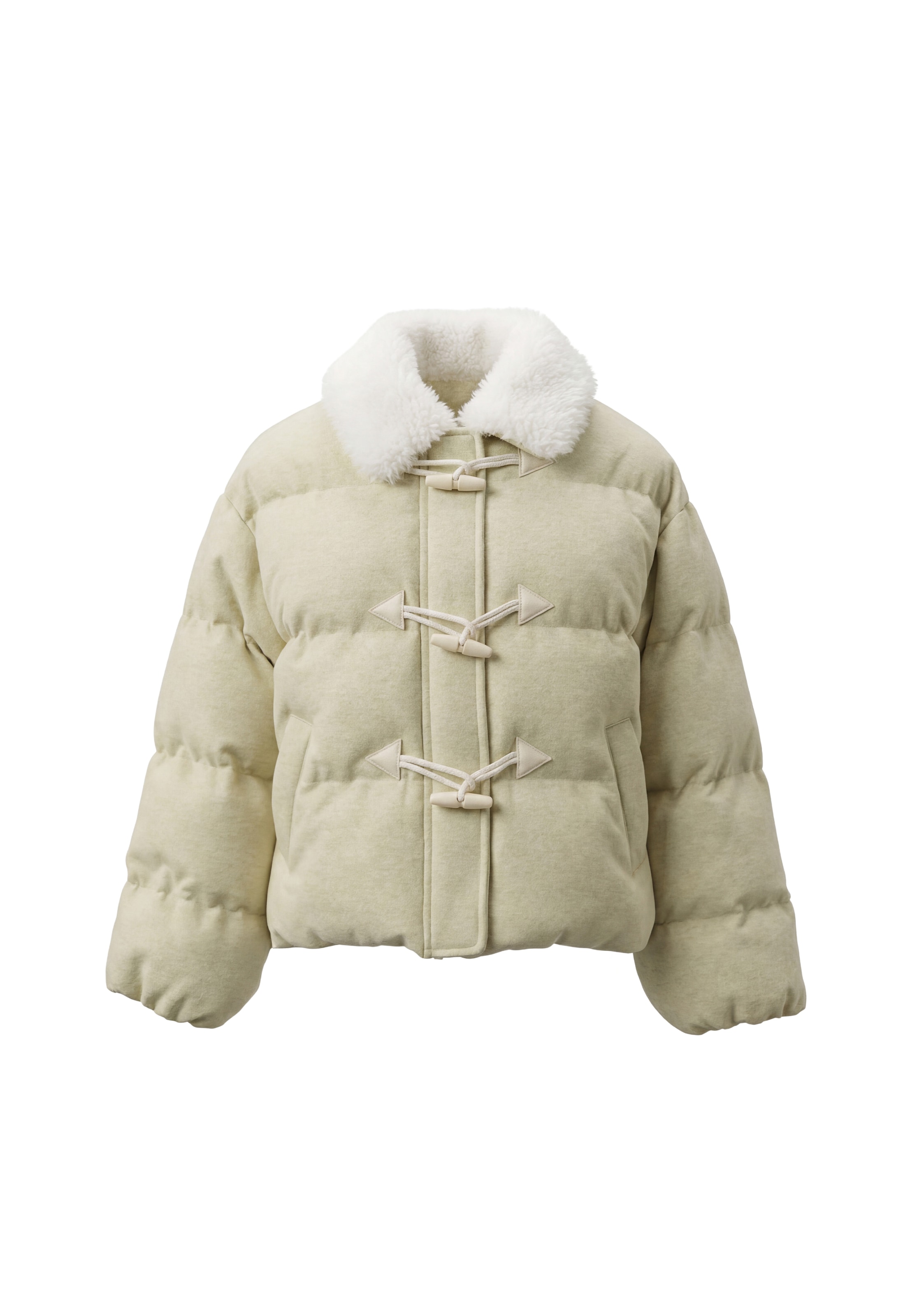 Veste d’hiver MYMO en vert : devant