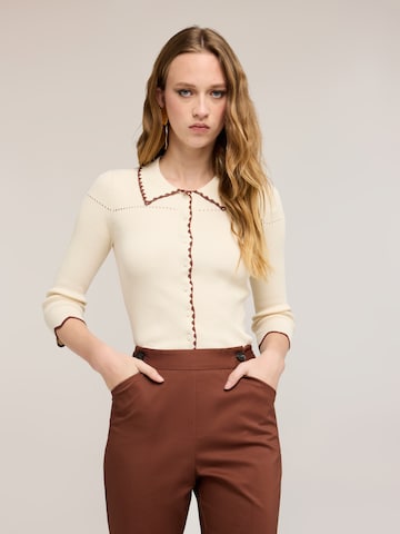 Pull-over MOTIVI en beige