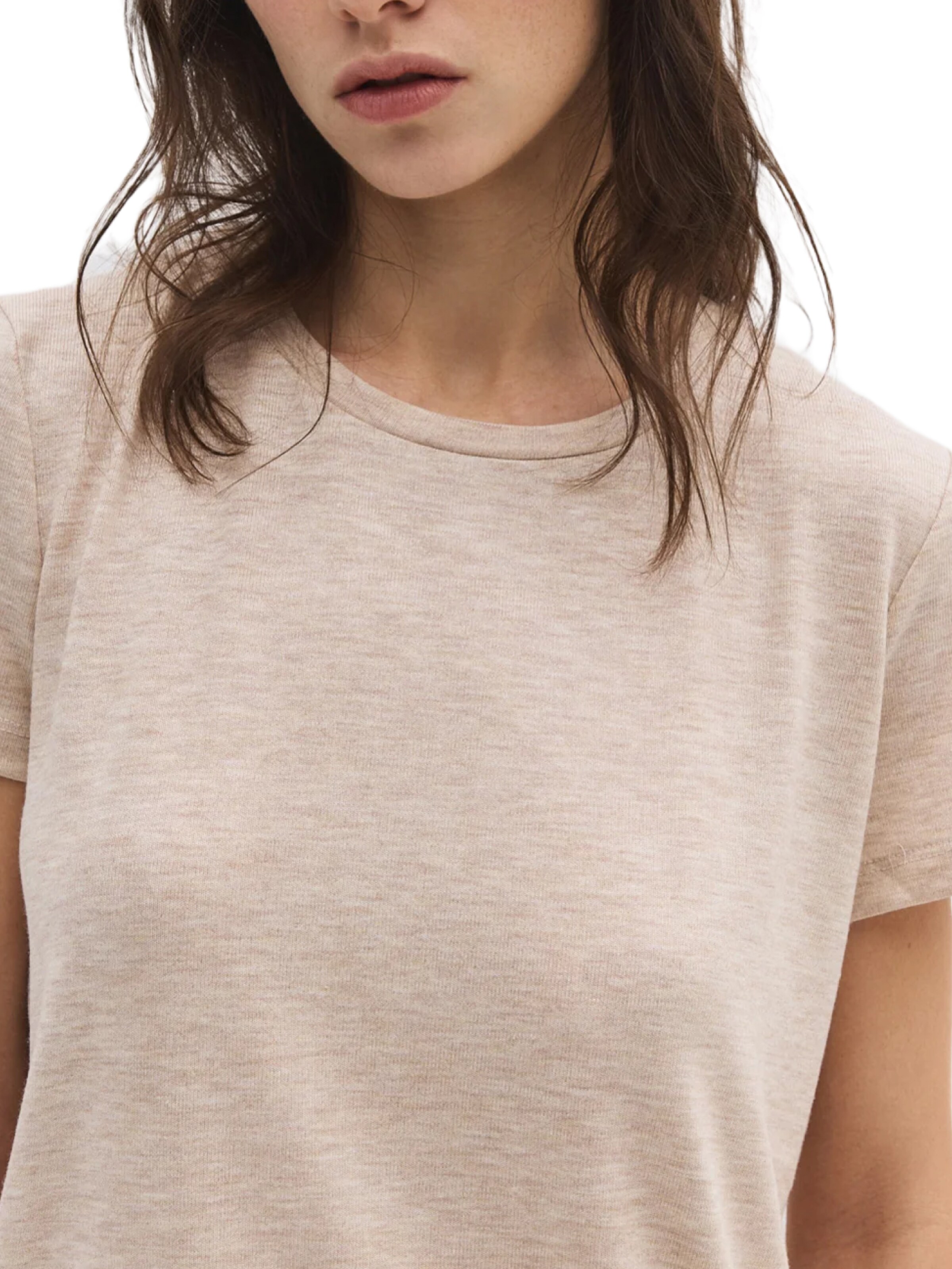 No Matter What Shirt in Beige