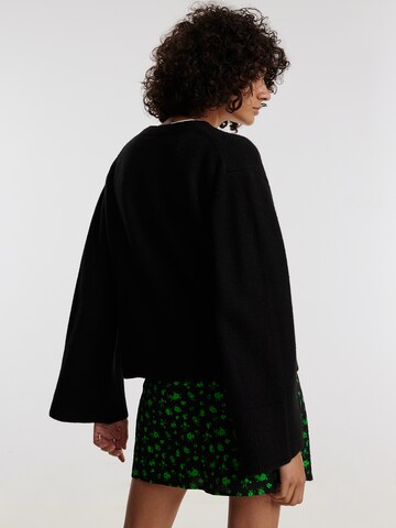 EDITED Knit Cardigan 'Carmi' in Black