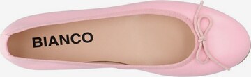 Bianco Ballet Flats in Pink