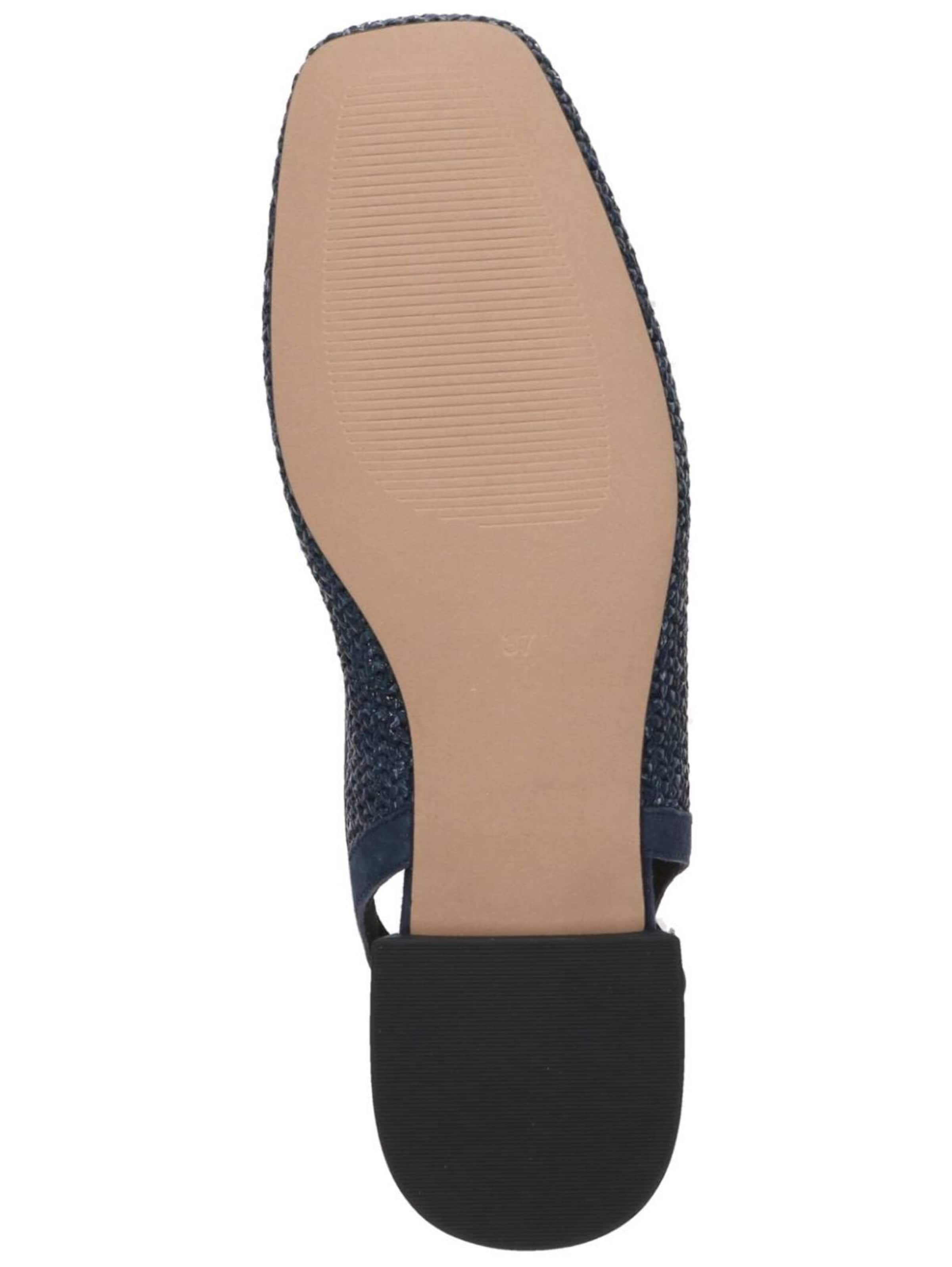 Escarpins à bride arrière CAPRICE en bleu