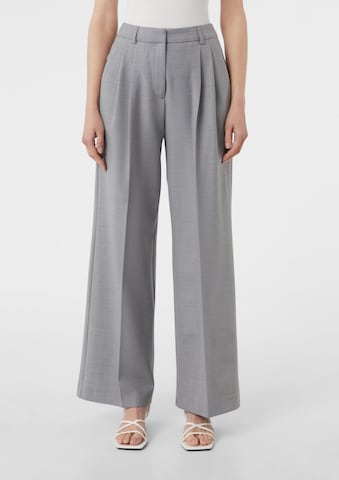 COMMA Flared Broek in Grijs