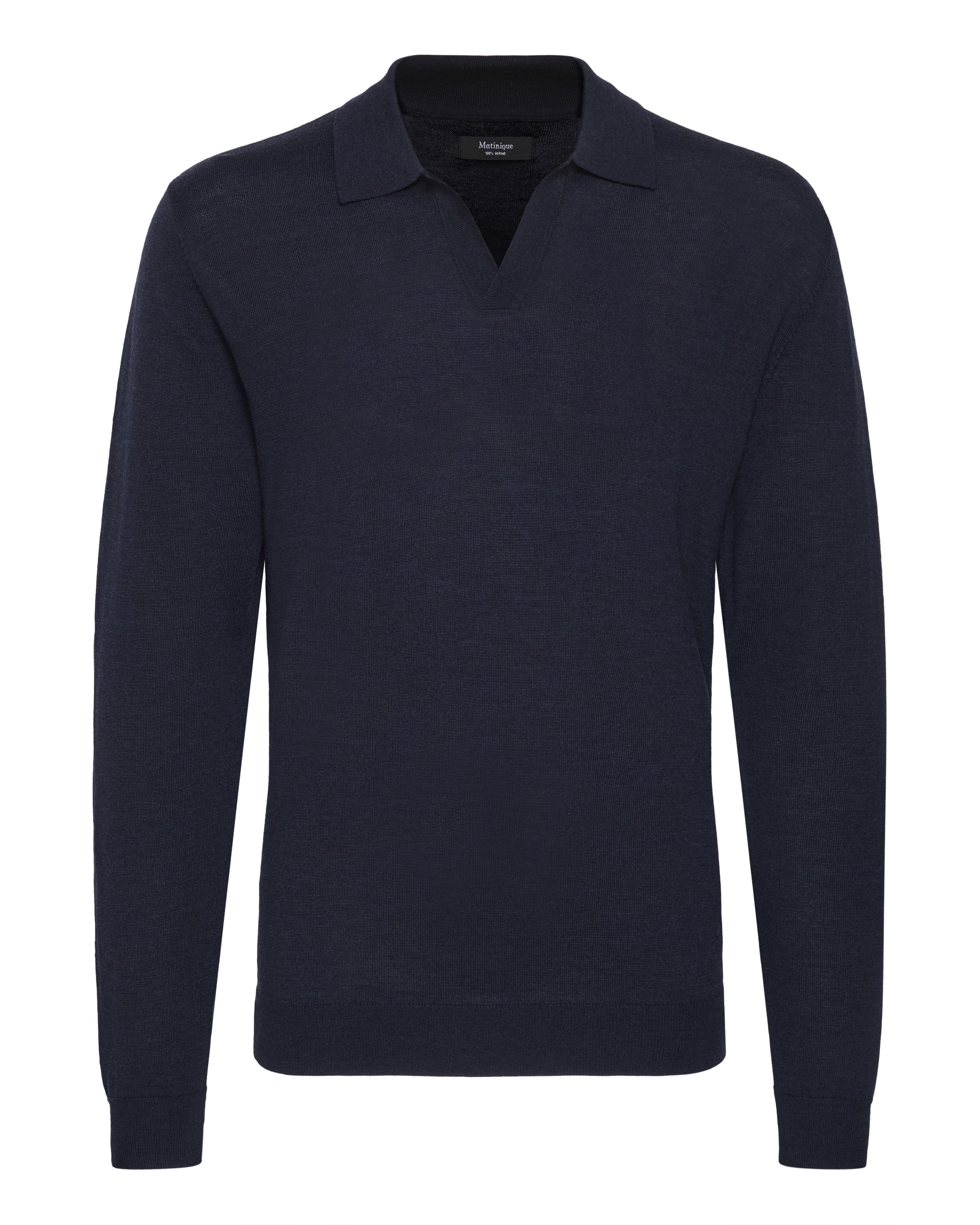 Matinique Pullover in Blau: Vorderseite