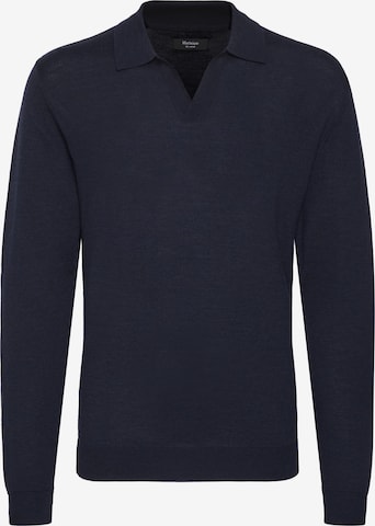 Matinique Pullover in Blau: Vorderseite