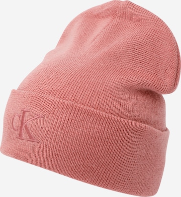 Calvin Klein Jeans Beanie in Pink ABOUT YOU