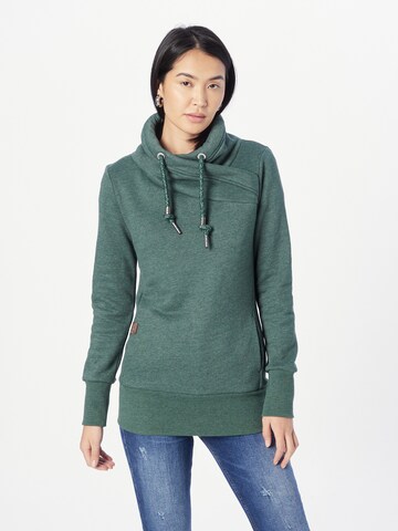 Ragwear Sweatshirt 'NESKA' in Green: front