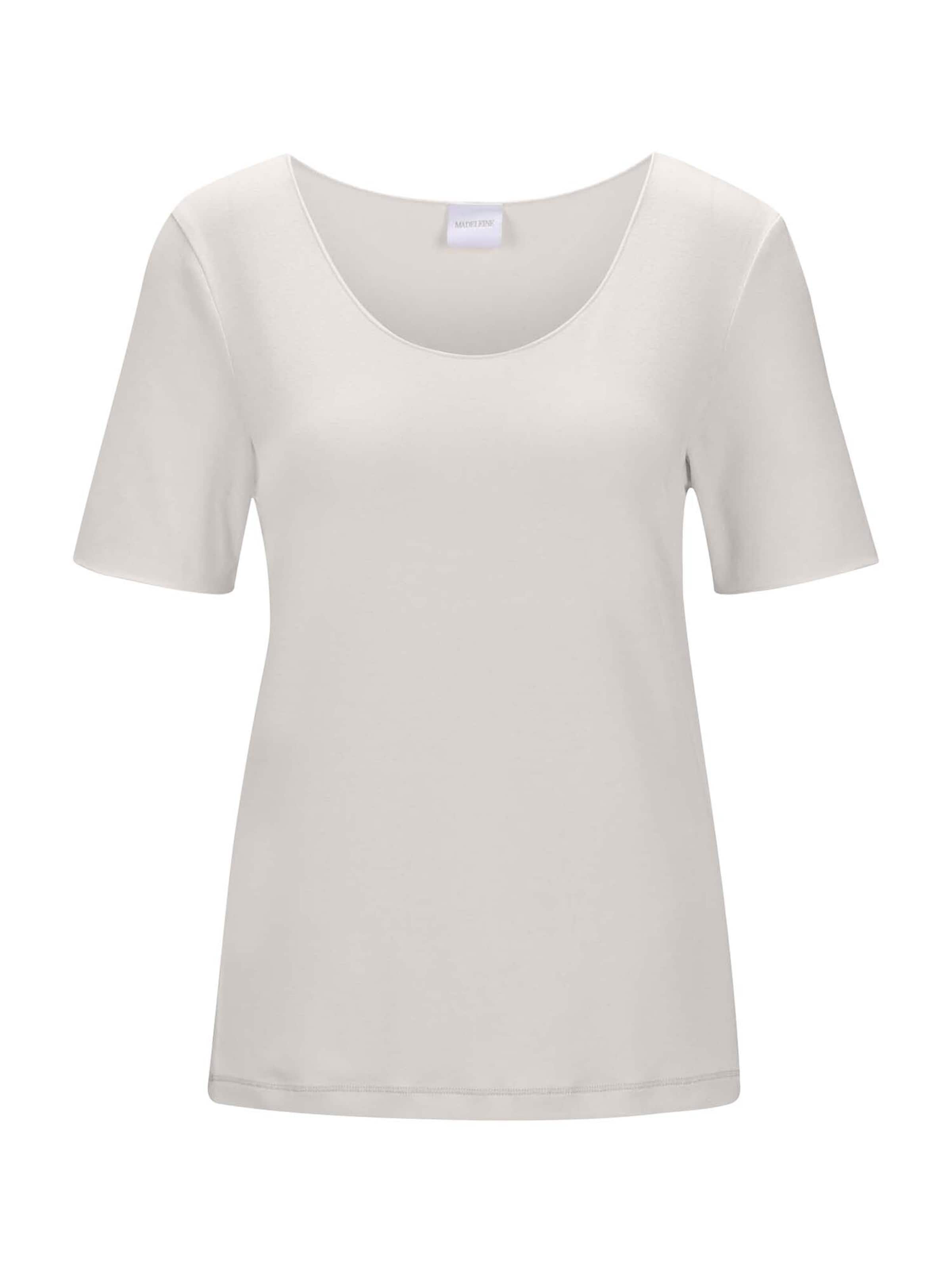 T-shirt MADELEINE en blanc : devant