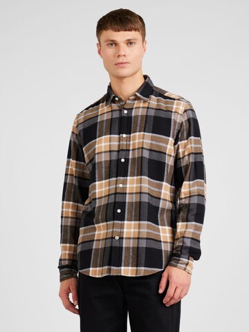 BOSS Black Regular fit Button Up Shirt 'LIAM' in Mixed colours: front