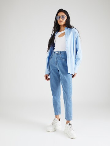 Dorothy Perkins Voľný strih Džínsy - Modrá