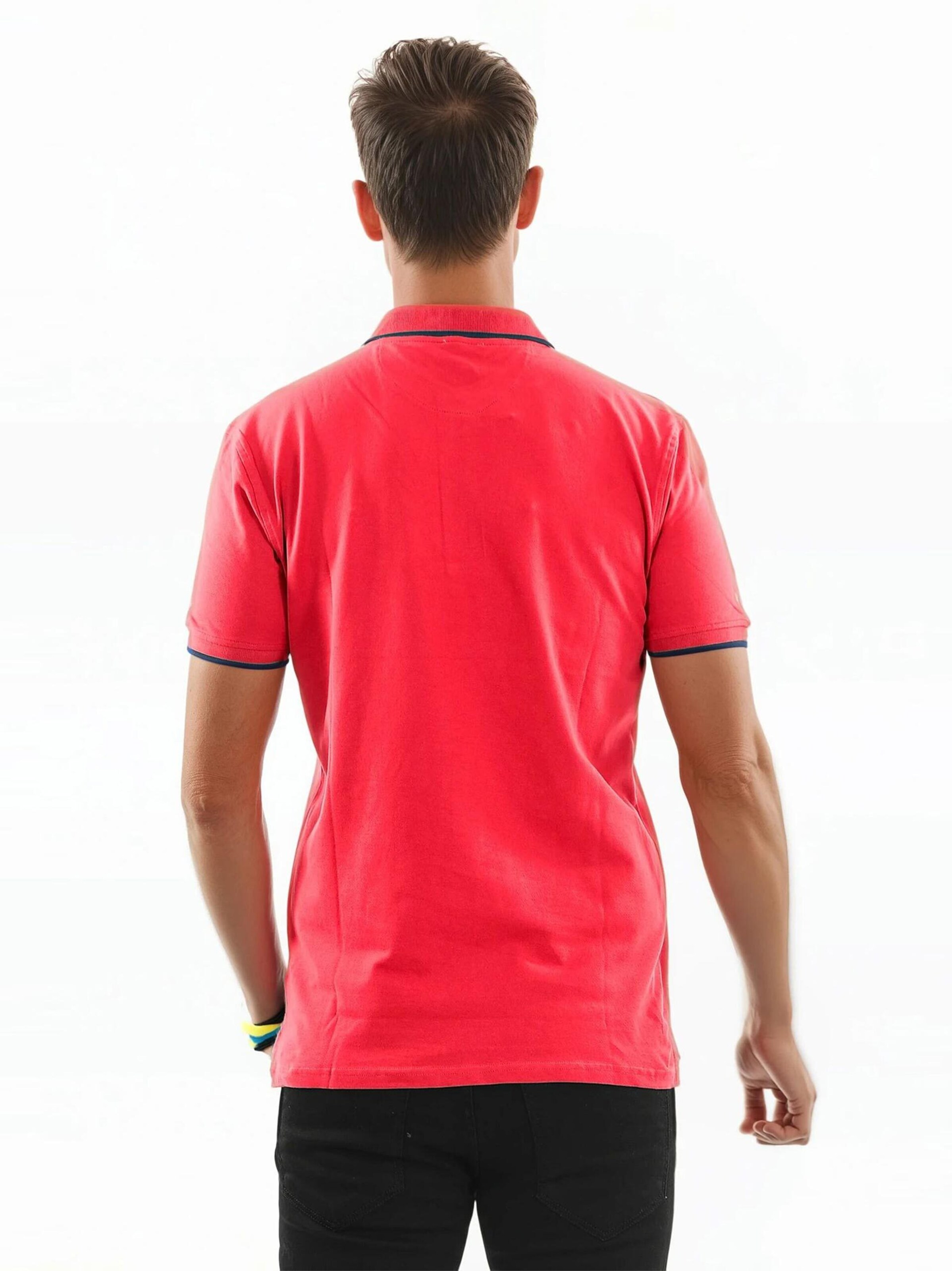 U.S. POLO ASSN. Poloshirt in Rot