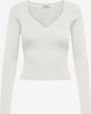 Pull-over 'PLUM' JDY en blanc : devant