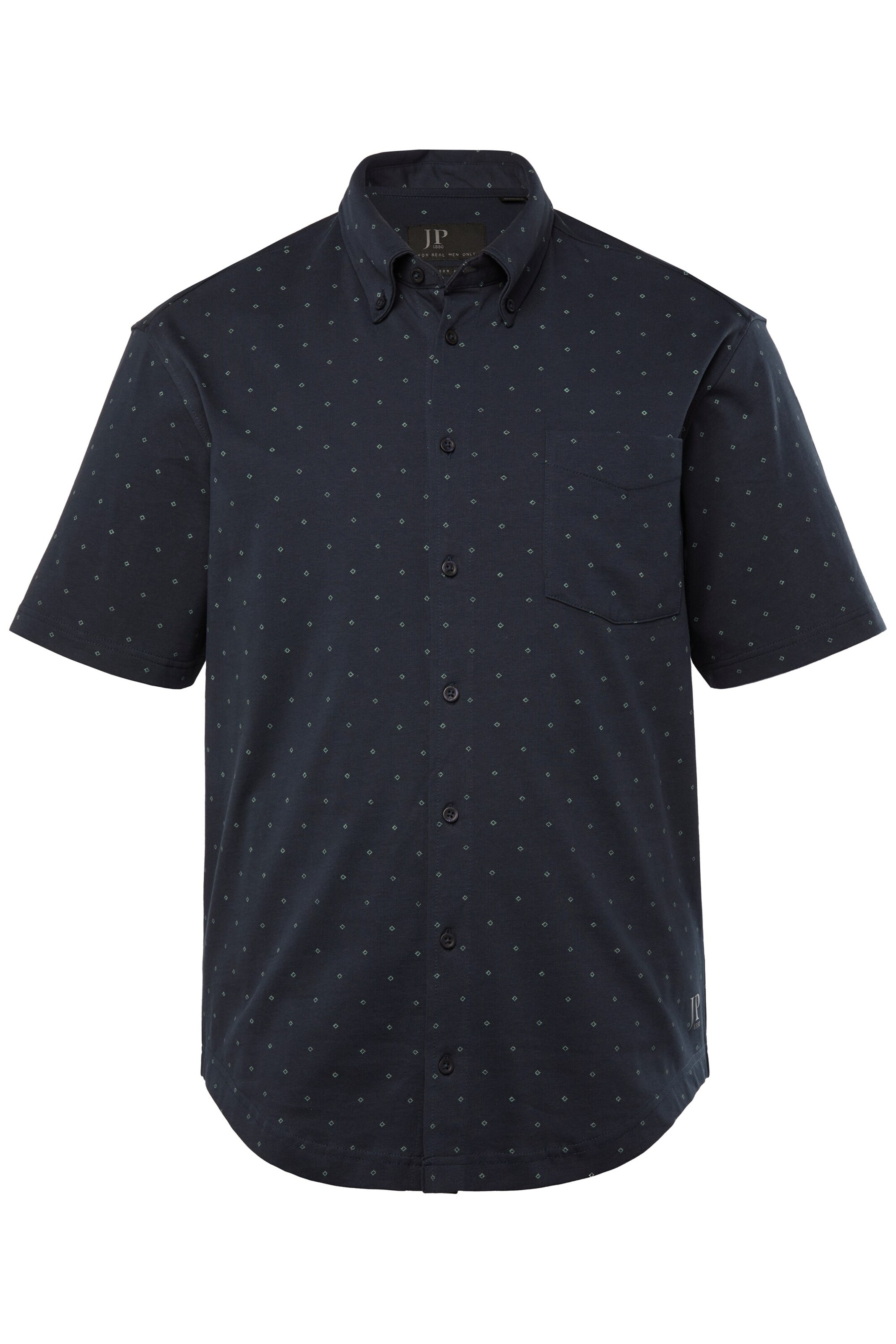 JP1880 Regular fit Button Up Shirt in Blue: front