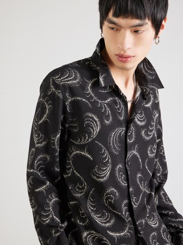 The Kooples Regular Fit Hemd in Schwarz