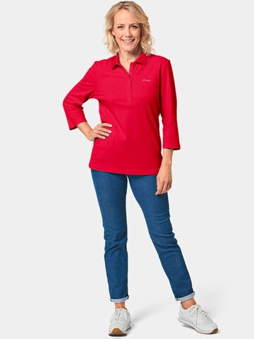 Goldner Shirt in Rood