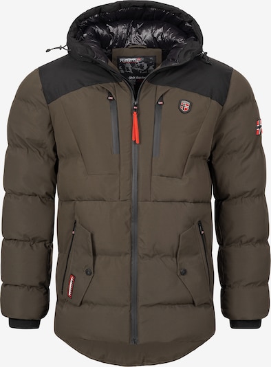 Geo Norway Jacke in oliv / mischfarben, Produktansicht