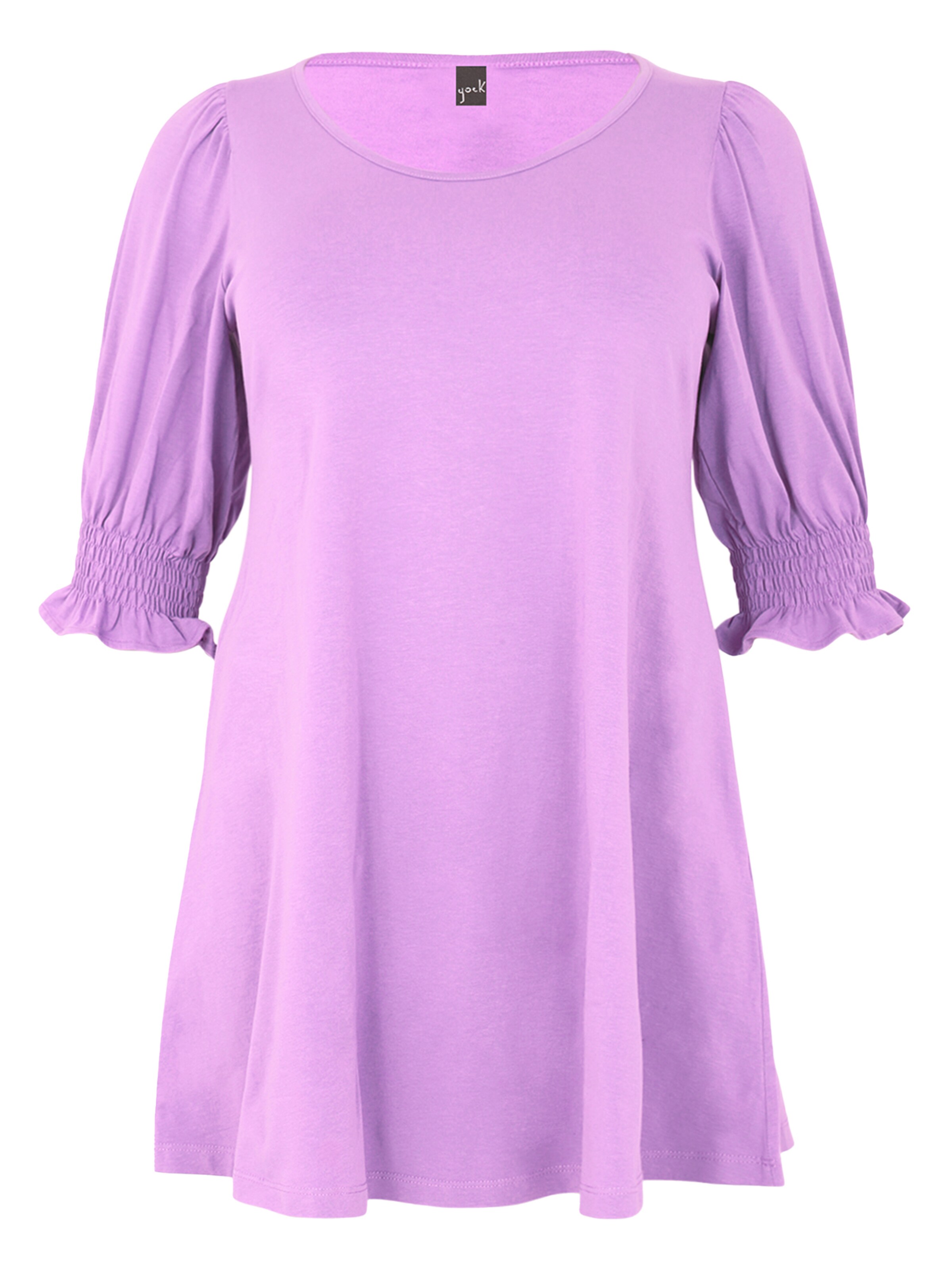 YOEK Tuniek in Lila: voorkant