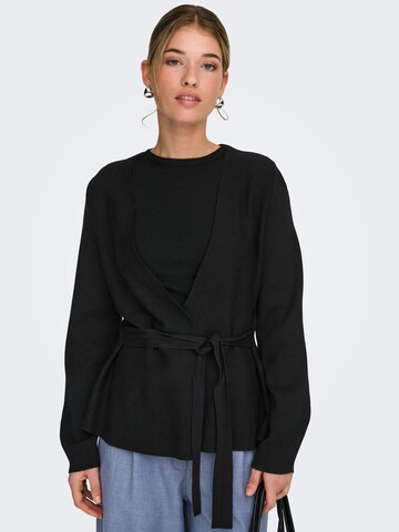 ONLY Knit cardigan 'ONLElea' in Black: front