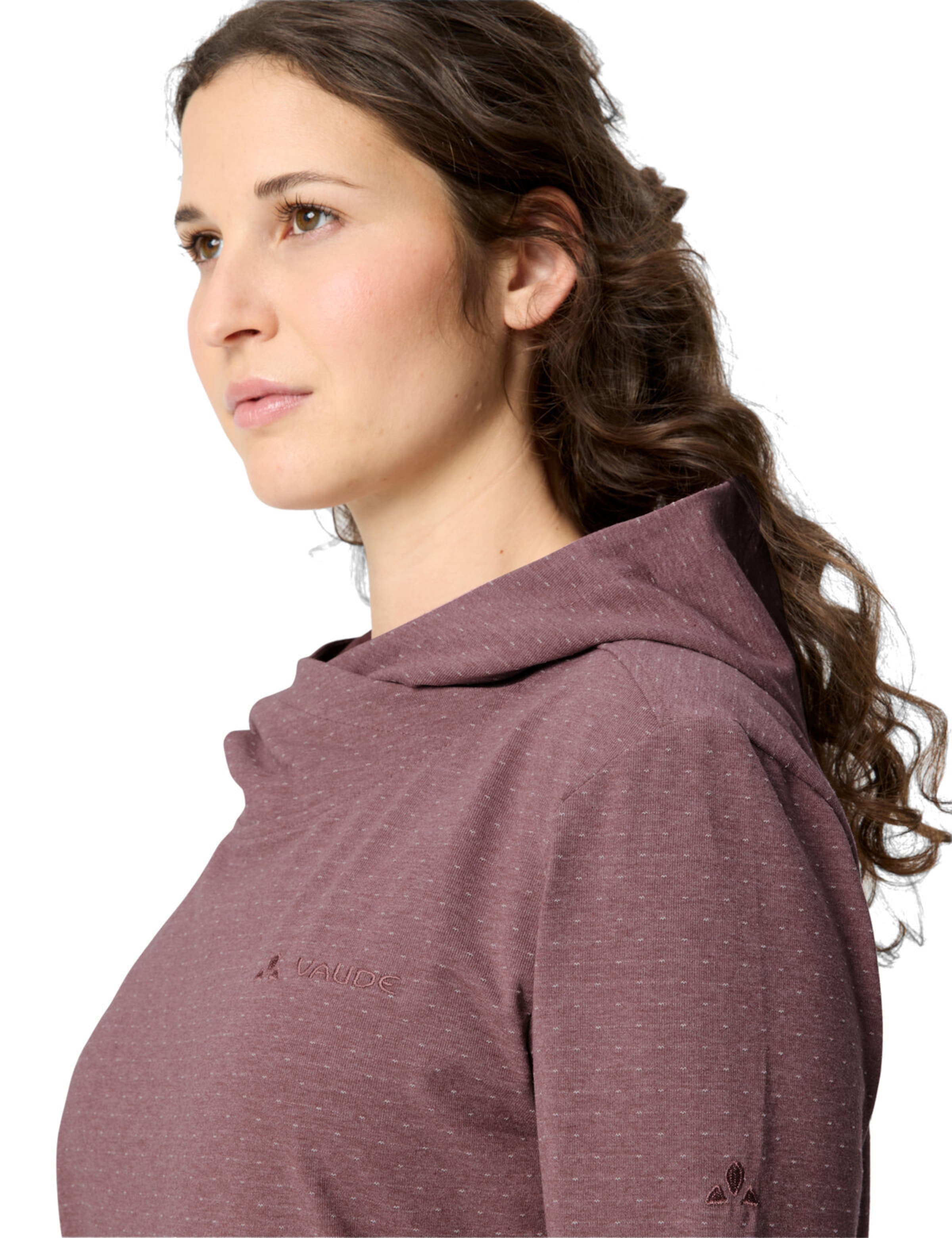 VAUDE Sportsweatshirt 'Tuenno' in Rot