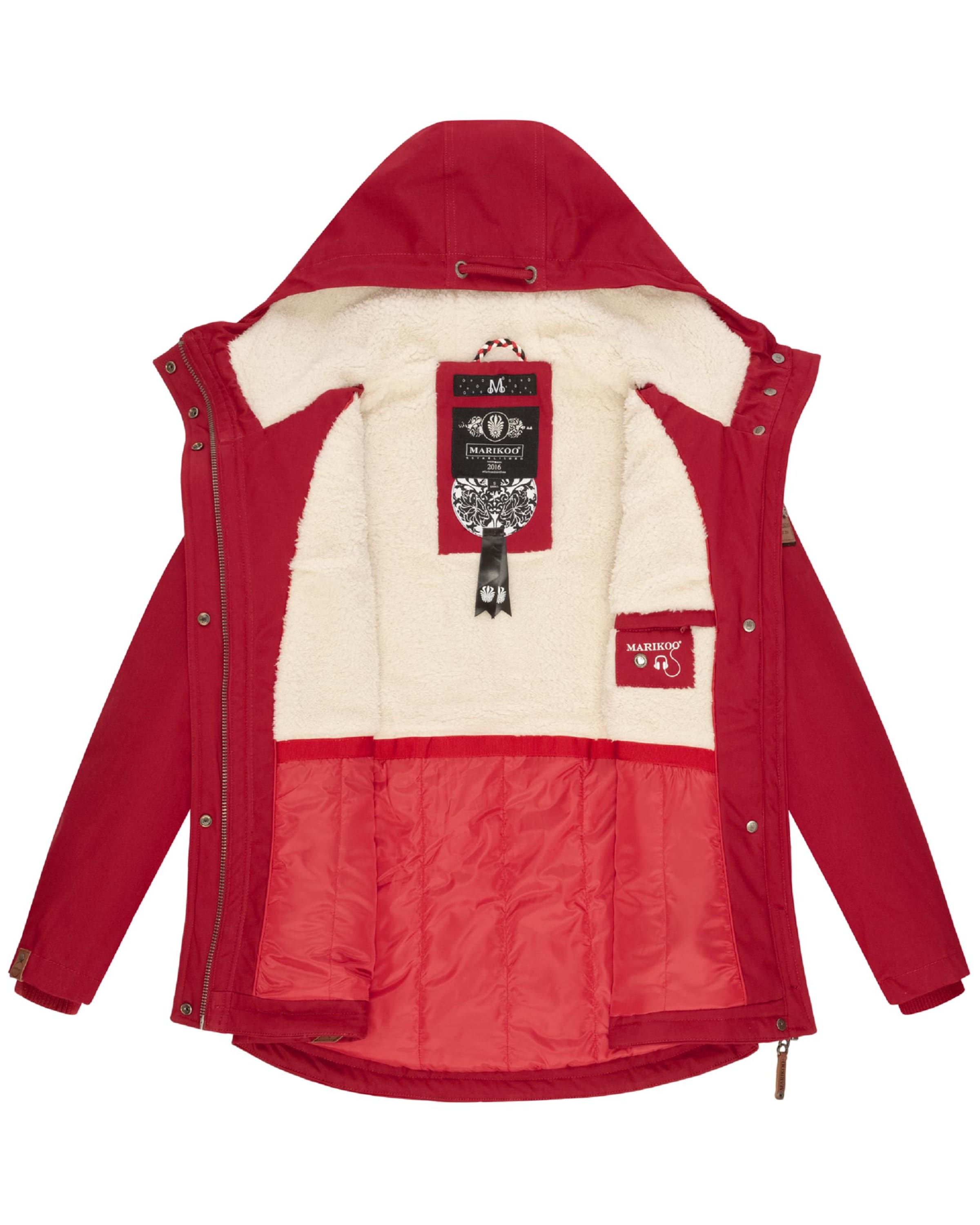 Parka invernale 'Bikoo' di MARIKOO in rosso