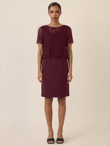 APART Sheath Dress in Red