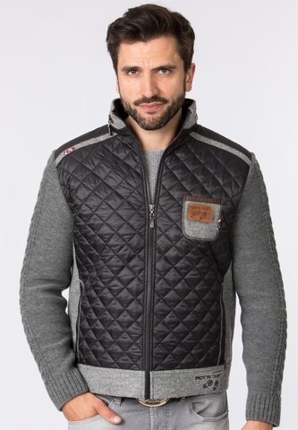 STOCKERPOINT Between-Season Jacket in Grey: front