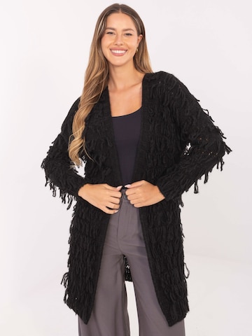 Madnezz House Strickjacke '0820.85' in Schwarz