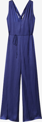 MANGO Jumpsuit 'TWISTER' in Blau: predná strana