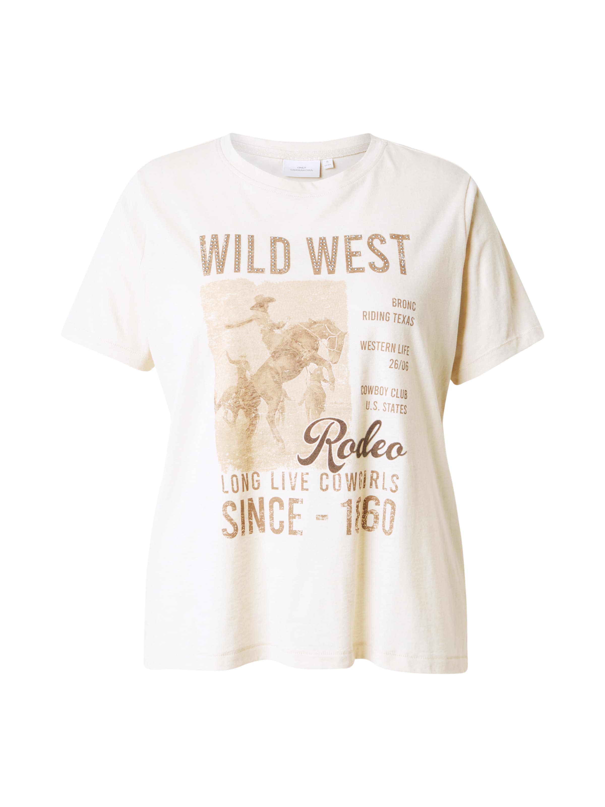 ONLY Carmakoma Футболка 'CARPAYTON' в Серый: спереди