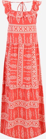 Vero Moda Tall Letní šaty 'VMDICTHE' – červená: přední strana