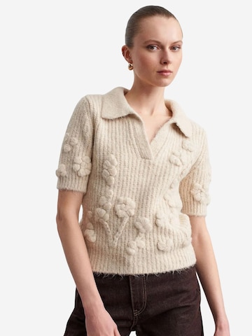 Dilvin Pullover 'Pullover'‌‌‌‌ in Beige