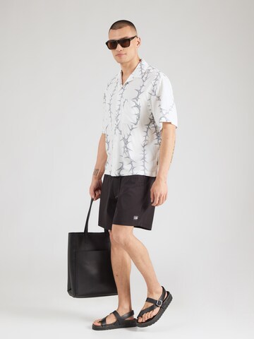 HOLLISTER Loosefit Παντελόνι σε μαύρο