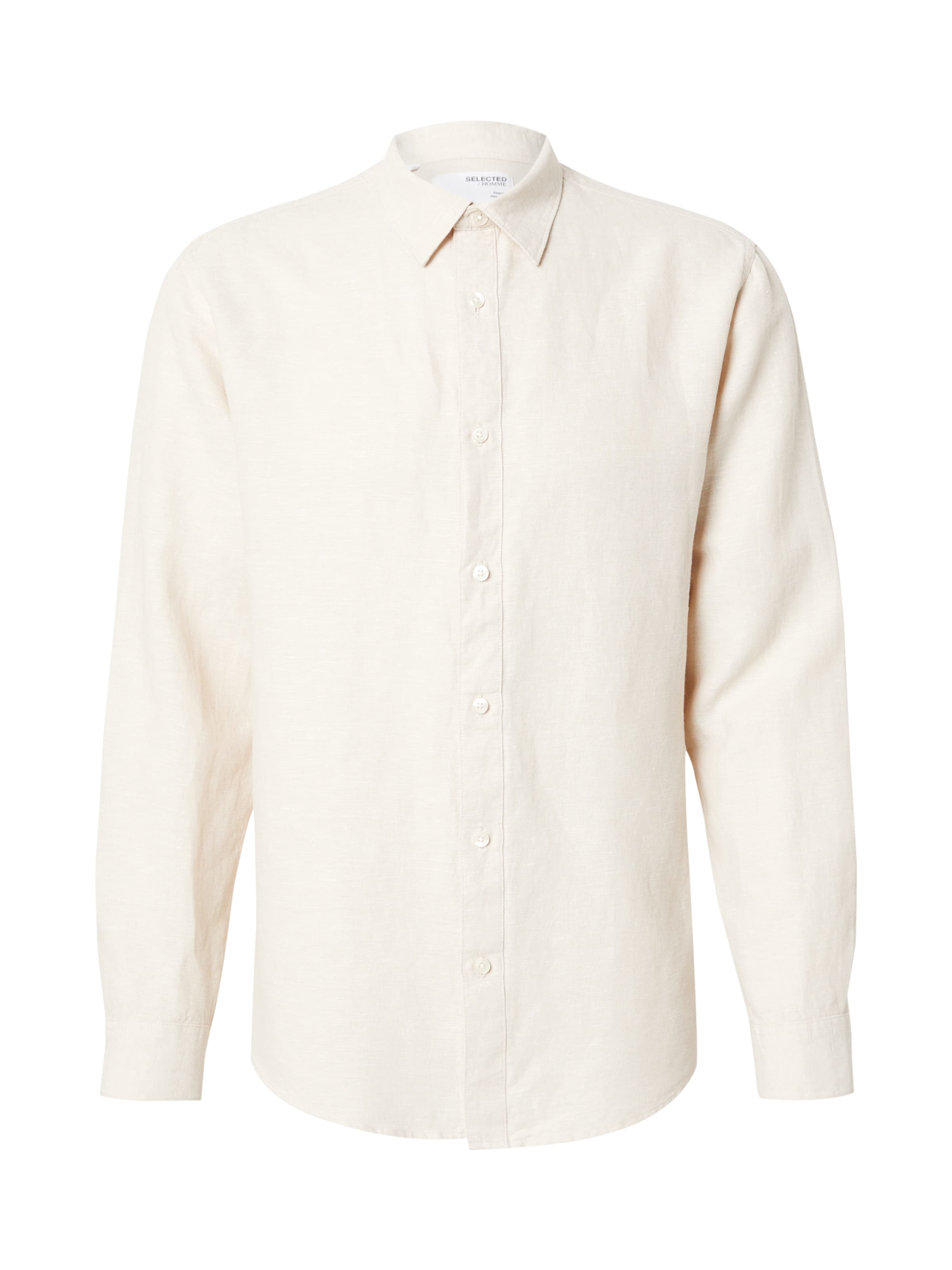 SELECTED - Ajuste regular Camisa 'SLHLEROY' en gris: frente